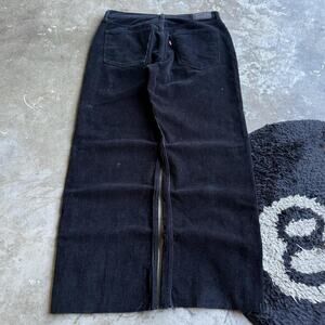 Y2K Levis Baggy Black Corduroy Pants